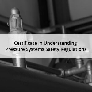 Understanding Pressure Systems Safety Regulations ( PSSR 2000 S.I.128 ) - Non Member